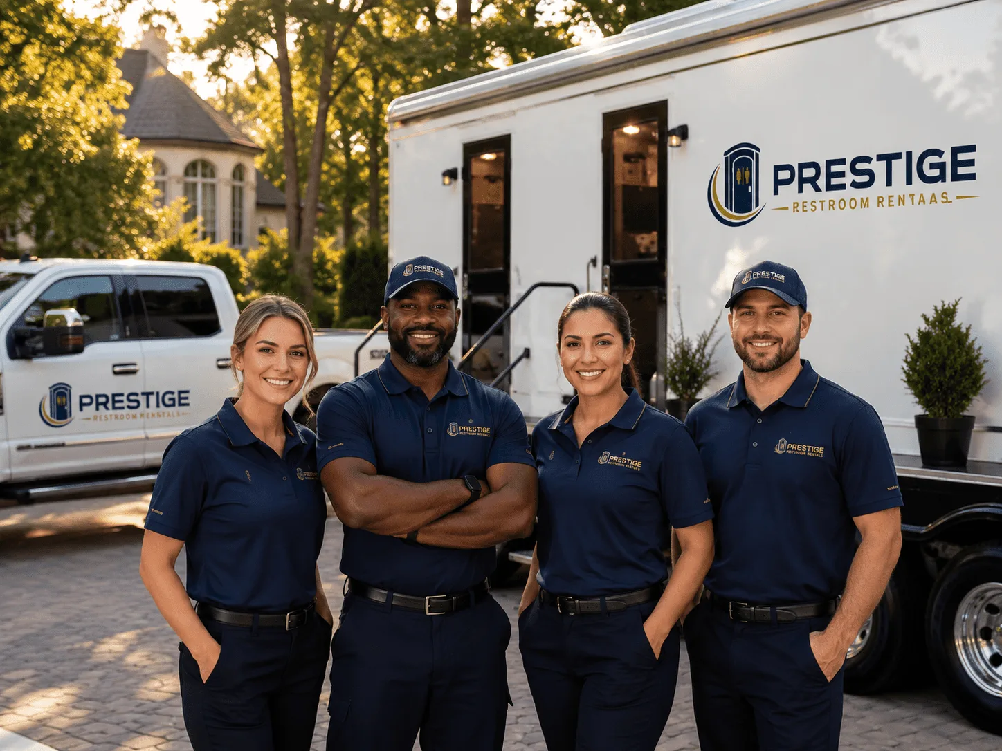 Trusted Luxury Portable Restrooms company in Prague, NE